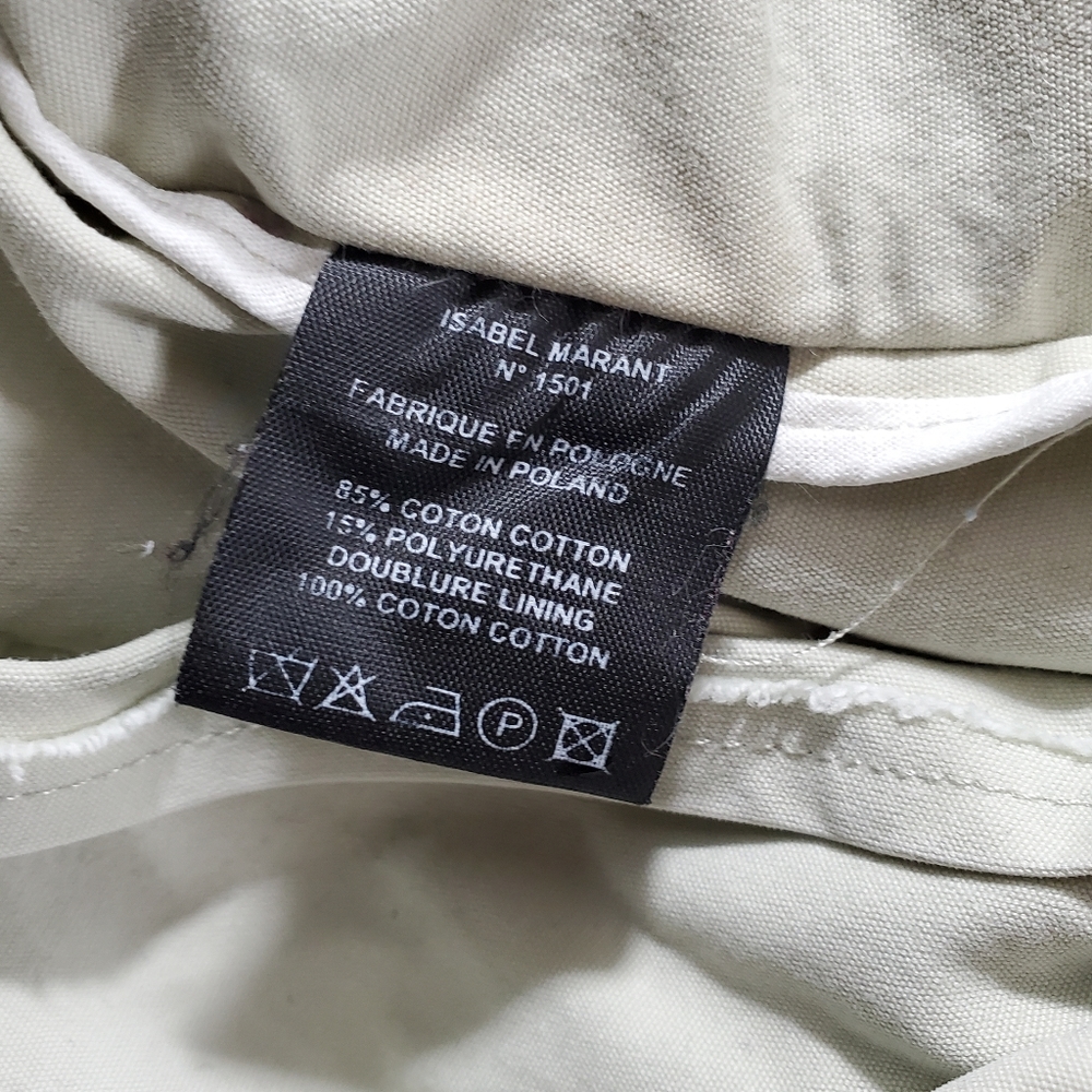 Isabel Marant Tan Zip Jacket - Picture 7 of 8
